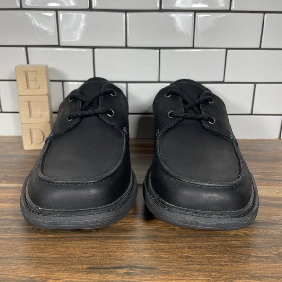 Merrell Shoes Merrell World Vue Mens Size 8 Shoes Black Leather